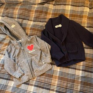 Toddler boys size 2T Cotton sweater set